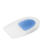 Orliman flat silicone heel cup central spur